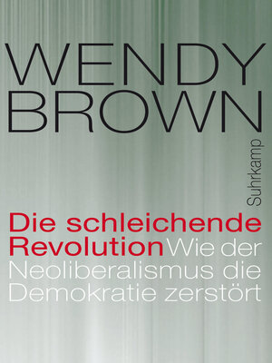 cover image of Die schleichende Revolution